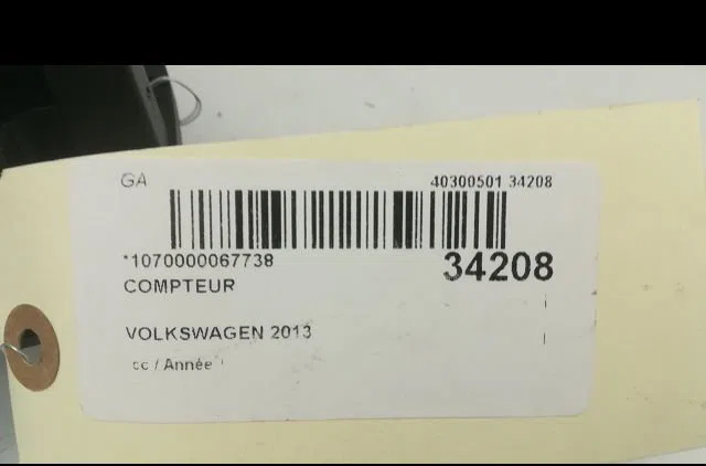 Compteur Volkswagen PASSAT B7 Variant (365) 2.0 tdi (2010-2014) occasion — photo 4