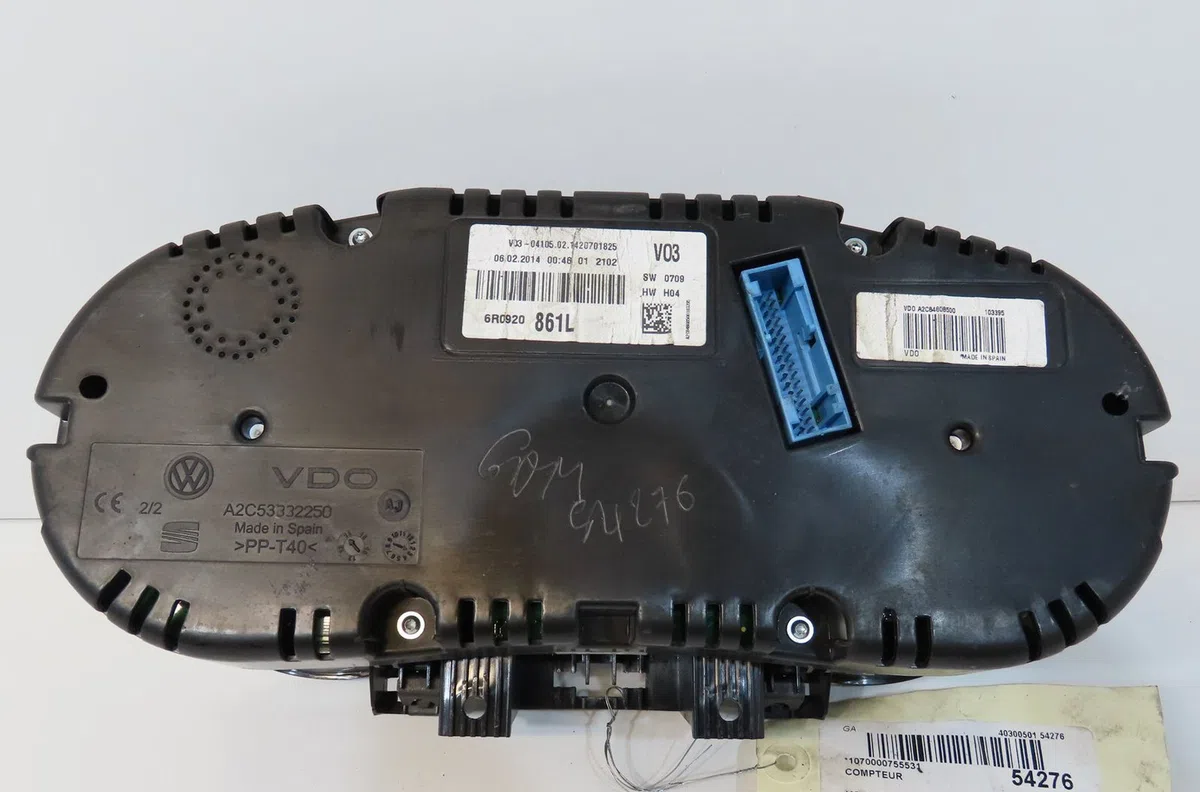 Compteur Volkswagen POLO V (6R1, 6C1) 1.2 tdi (2009) 5 portes occasion — photo 3