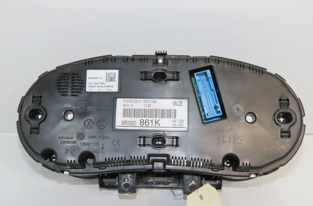 Compteur Volkswagen POLO V (6R1, 6C1) 1.6 tdi (2009) 5 portes occasion — photo 2