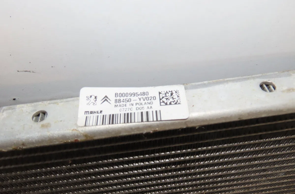 Condenseur clim Citroen C1 II (PA_, PS_) 1.0 vti 68 (2014) occasion