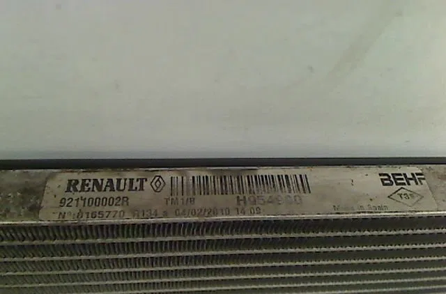 Condenseur clim Renault LAGUNA III Grandtour (KT0-1) 1.5 dci (kt0a, kt0r, kt02) (2007-2015) occasion
