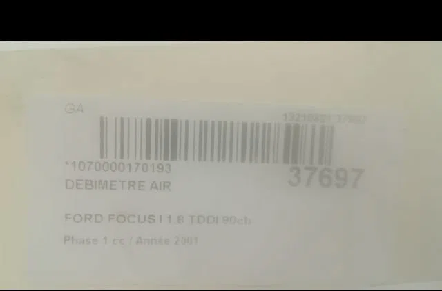 Debimetre air Ford FOCUS I (DAW, DBW) 1.8 turbo di - tddi (1998-2004) occasion
