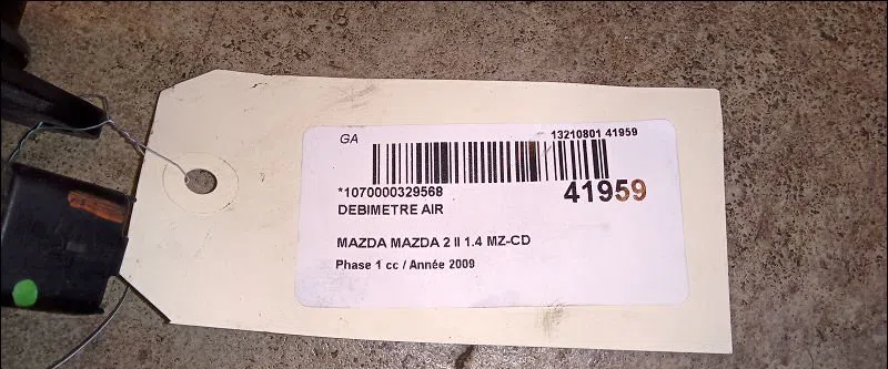 Debimetre air Mazda 2 (DE_, DH_) 1.4 mzr-cd (2008-2015) occasion