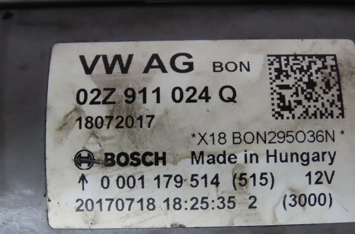 Démarreur Audi Q2 (GAB, GAG) 1.4 tfsi (2016) occasion