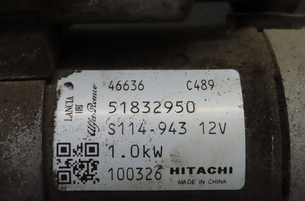 Démarreur Fiat PANDA (169_) 1.2 (169axf2a, 169axf1a) (2010-2013) occasion