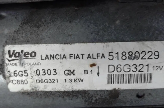 Démarreur Fiat PUNTO EVO (199_) 1.3 d multijet (199axc1a, 199bxc1a, 199axt1a, 199bxt1a) (2009-2012) 3 portes occasion