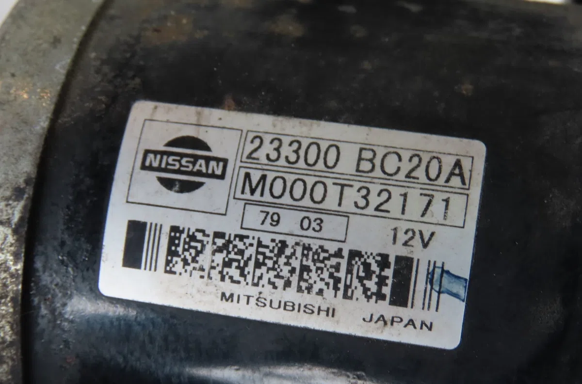 Démarreur Nissan NOTE (E11, NE11) 1.6 (2006-2012) occasion