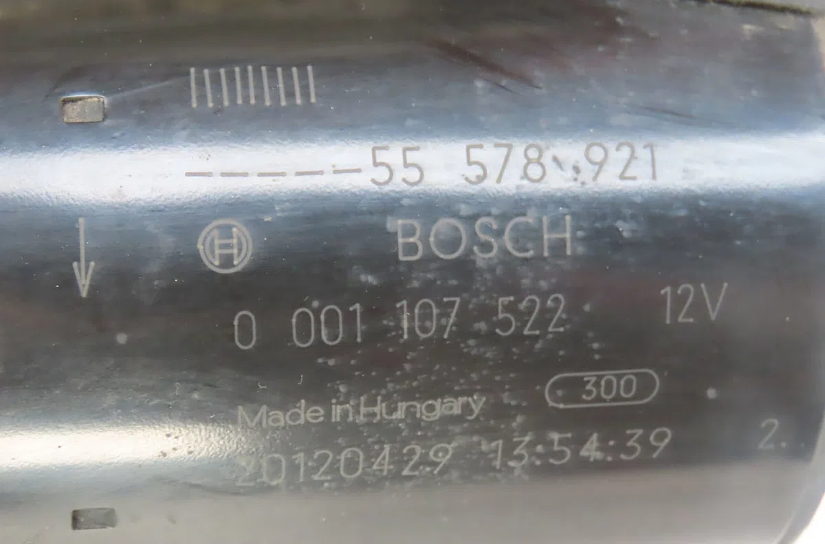 Démarreur Opel MERIVA B Monospace (S10) 1.4 lpg (75) (2011-2017) occasion
