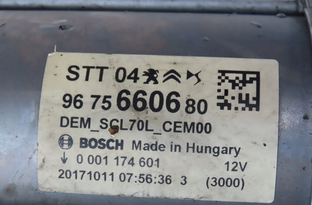 Démarreur Peugeot 308 SW II (LC_, LJ_, LR_, LX_, L4_) 1.6 bluehdi 100 (2014-2021) occasion