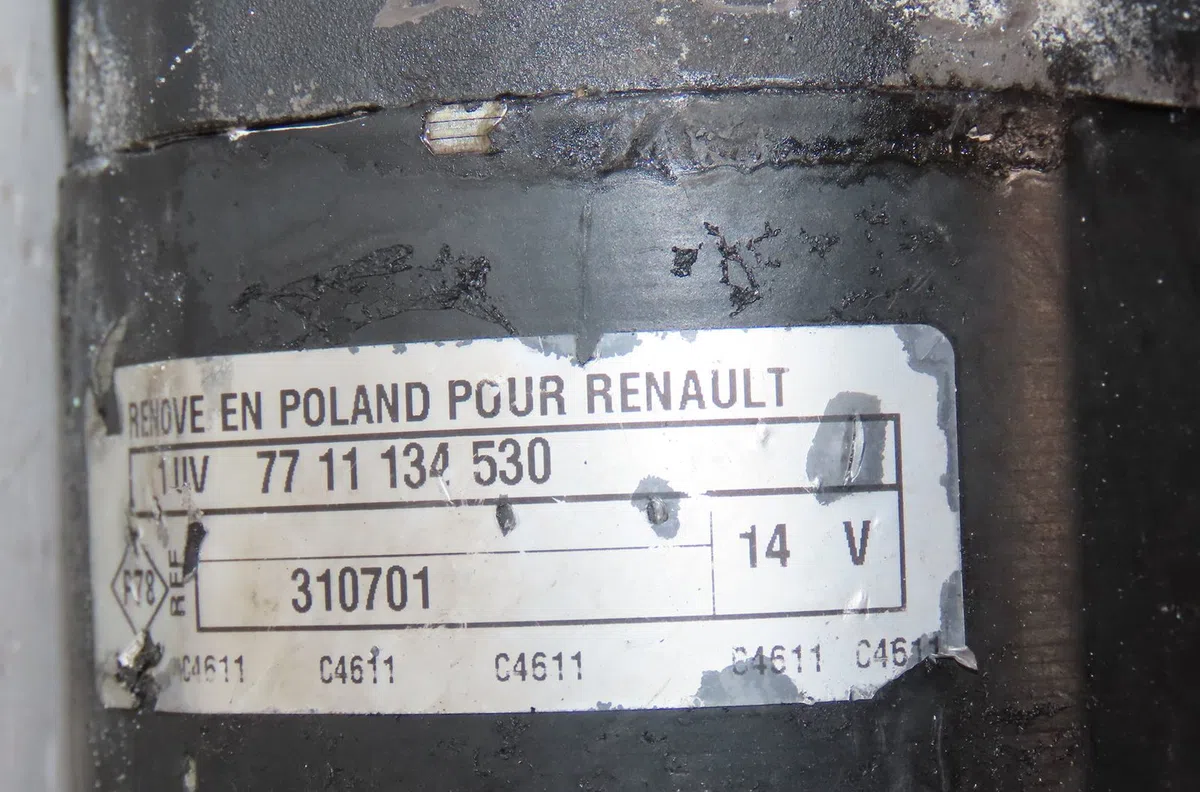 Démarreur Renault LAGUNA I (B56_, 556_) 1.6 16v (b568, b561) (1997-2001) occasion
