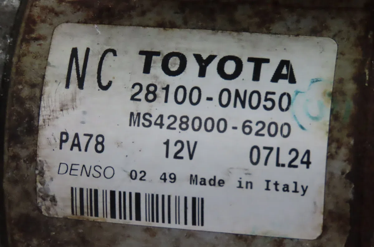 Démarreur Toyota AURIS (_E15_) 1.4 d-4d (nde150_) (2007-2012) 3 portes occasion