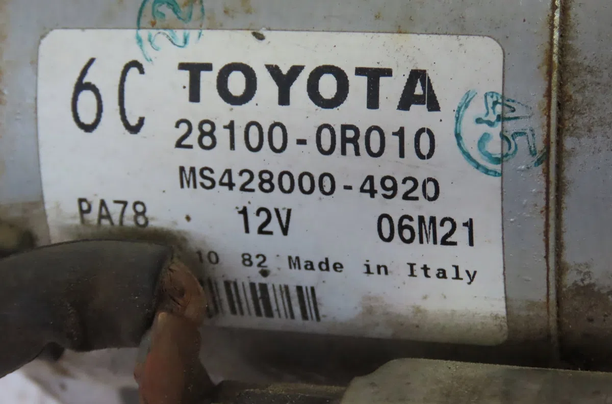 Démarreur Toyota RAV 4 III (_A3_) 2.2 d (ala35_) (2008-2013) occasion