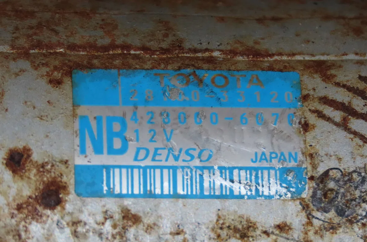 Démarreur Toyota VERSO S (_P12_) 1.4 d4-d (nlp121_) (2010-2016) occasion
