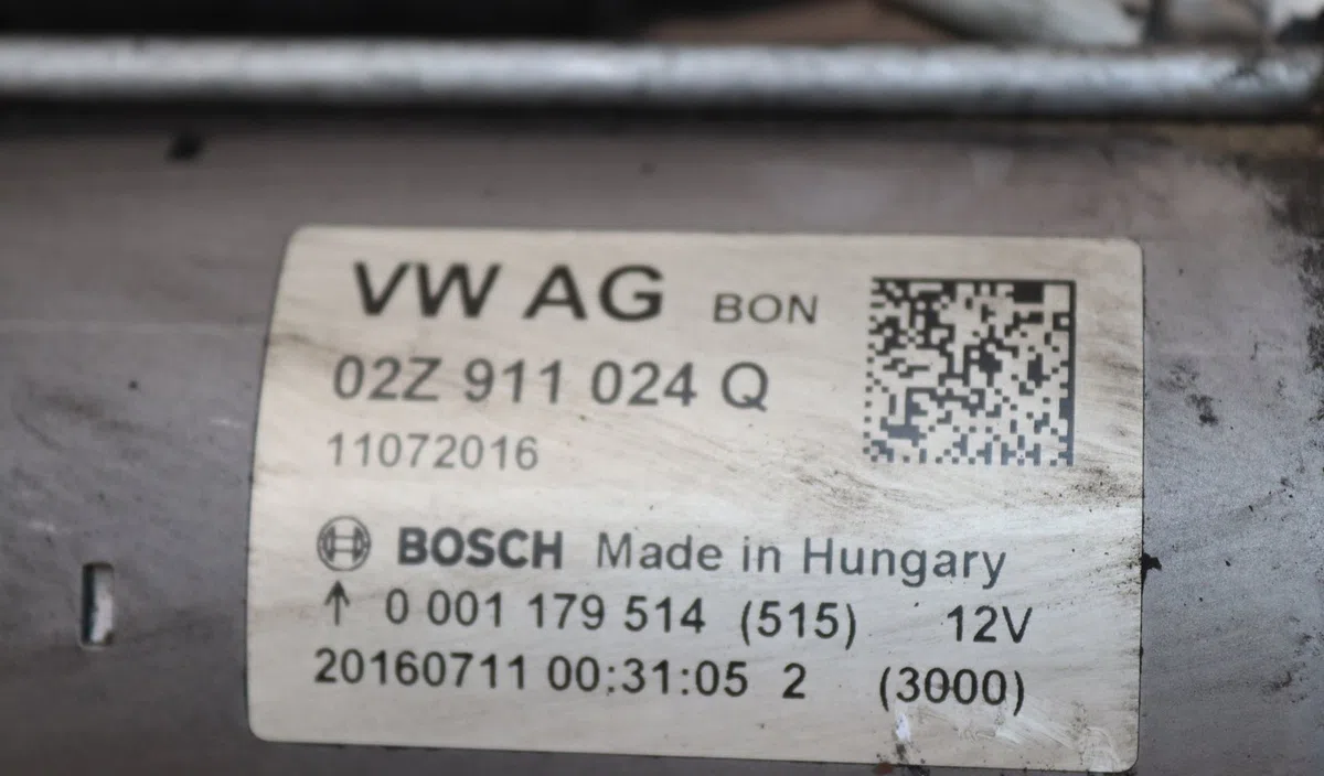 Démarreur Volkswagen GOLF VII (5G1, BQ1, BE1, BE2) 1.4 tsi (2014-2020) occasion