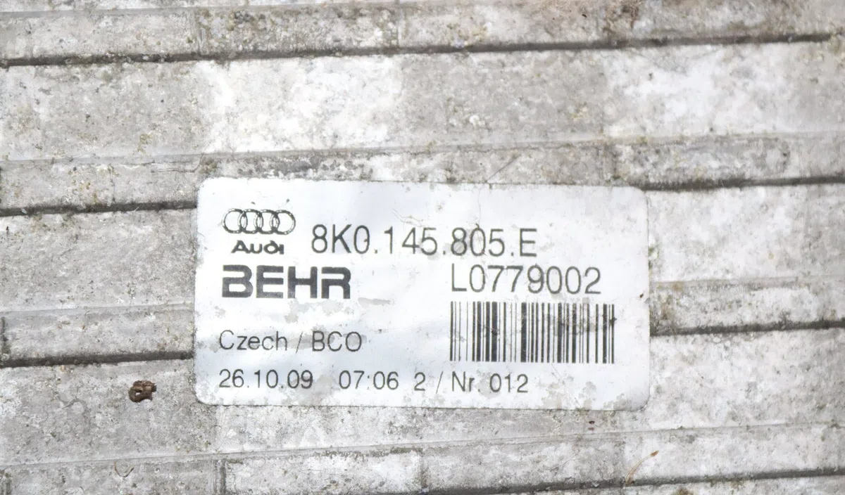 Echangeur air Audi A5 Décapotable (8F7) 2.7 tdi (2009-2012) occasion