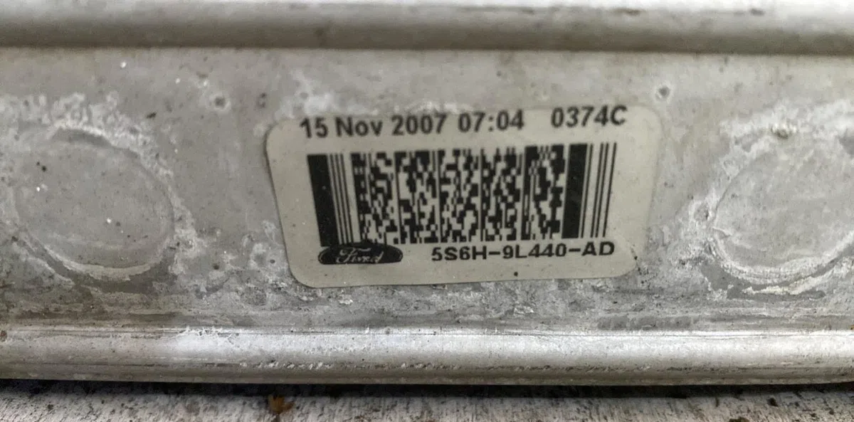 Echangeur air Ford FIESTA V (JH_, JD_) 1.6 tdci (2004-2008) occasion