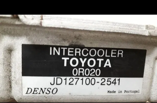 Echangeur air Toyota AURIS (_E15_) 2.0 d-4d (ade150_) (2006-2012) occasion