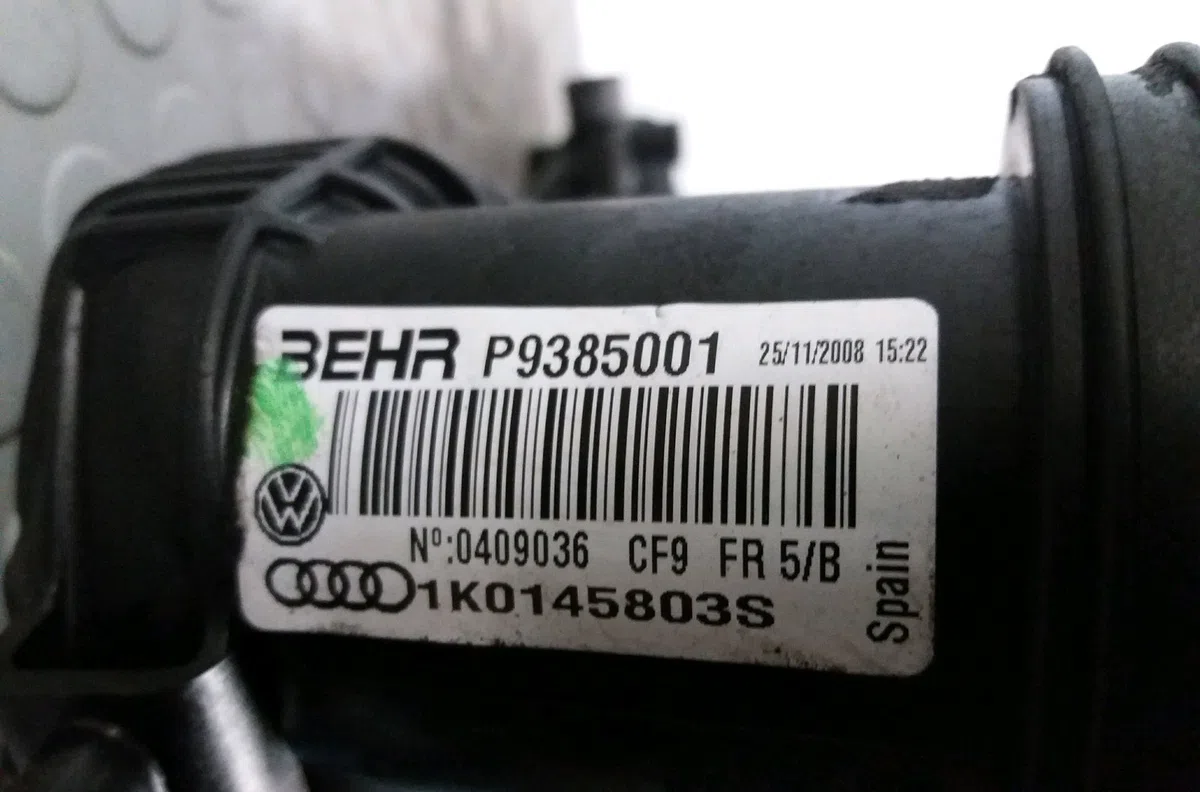 Echangeur air VOLKSWAGEN GOLF V 2005 occasion