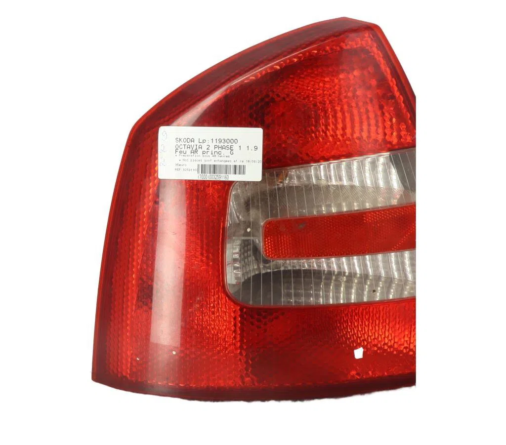 Feu arrière gauche Skoda OCTAVIA II (1Z3) 1.9 tdi (2004-2010) occasion