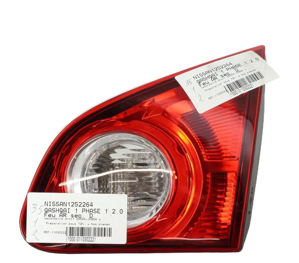 Feu arrière intérieur droit Nissan QASHQAI - QASHQAI 2 I (J10, NJ10, JJ10E) 2.0 dci traction intégrale (2007-2013) 5 por