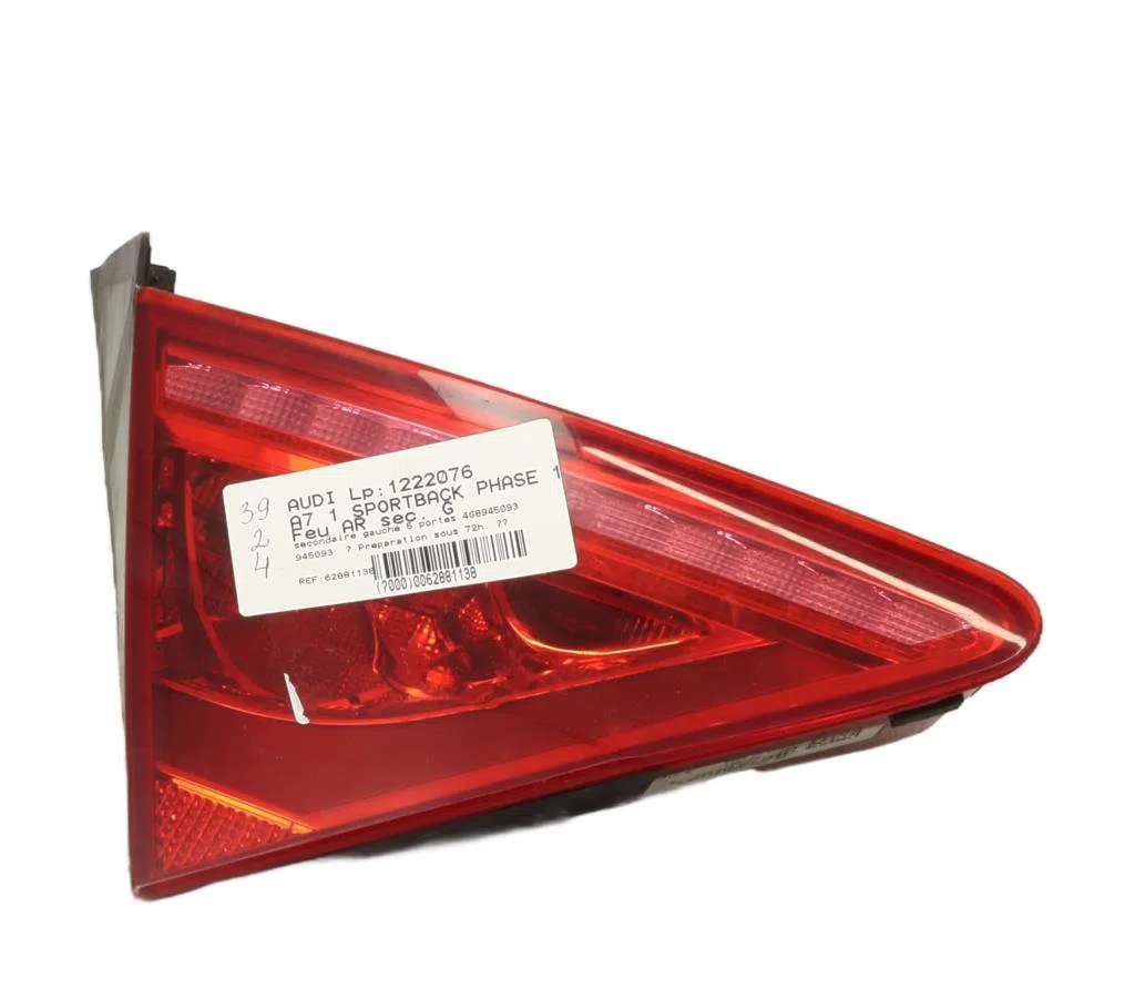 Feu arrière interieur gauche Audi A7 Sportback (4GA, 4GF) 3.0 tdi quattro (2010-2015) occasion