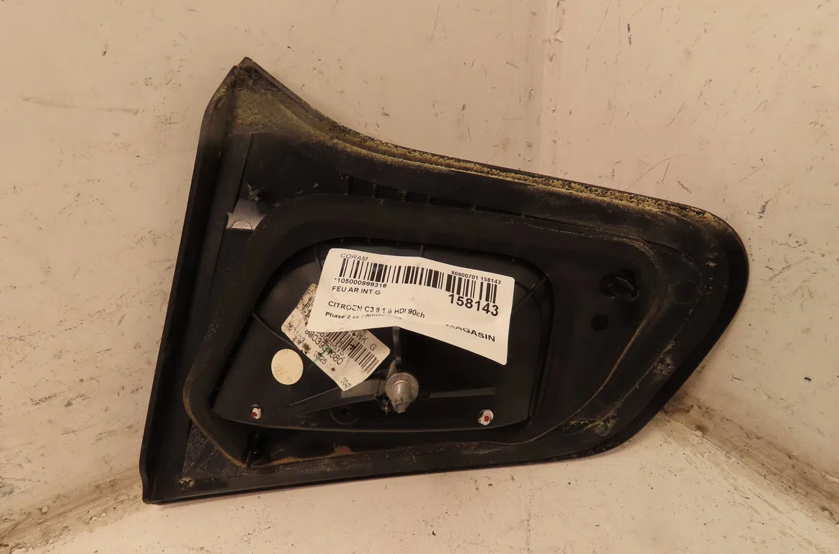 Feu arrière interieur gauche Citroen C3 II (SC_) 1.6 hdi (2009-2016) 5 portes occasion