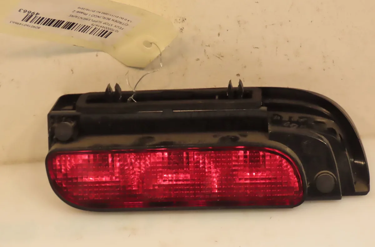 Feux stop supplementaire Citroen BERLINGO - BERLINGO FIRST Camionnette-Monospace (M_) 1.9 d 70 (mbwjz, mcwjz) (1999-2011