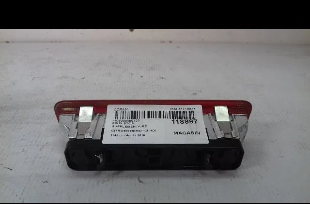 Feux stop supplementaire Citroen NEMO Camionnette-Monospace (AA_) 1.3 hdi 75 (2010) 3 portes occasion