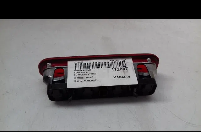 Feux stop supplementaire Citroen NEMO Camionnette-Monospace (AA_) 1.4 hdi (2008) 4 portes occasion