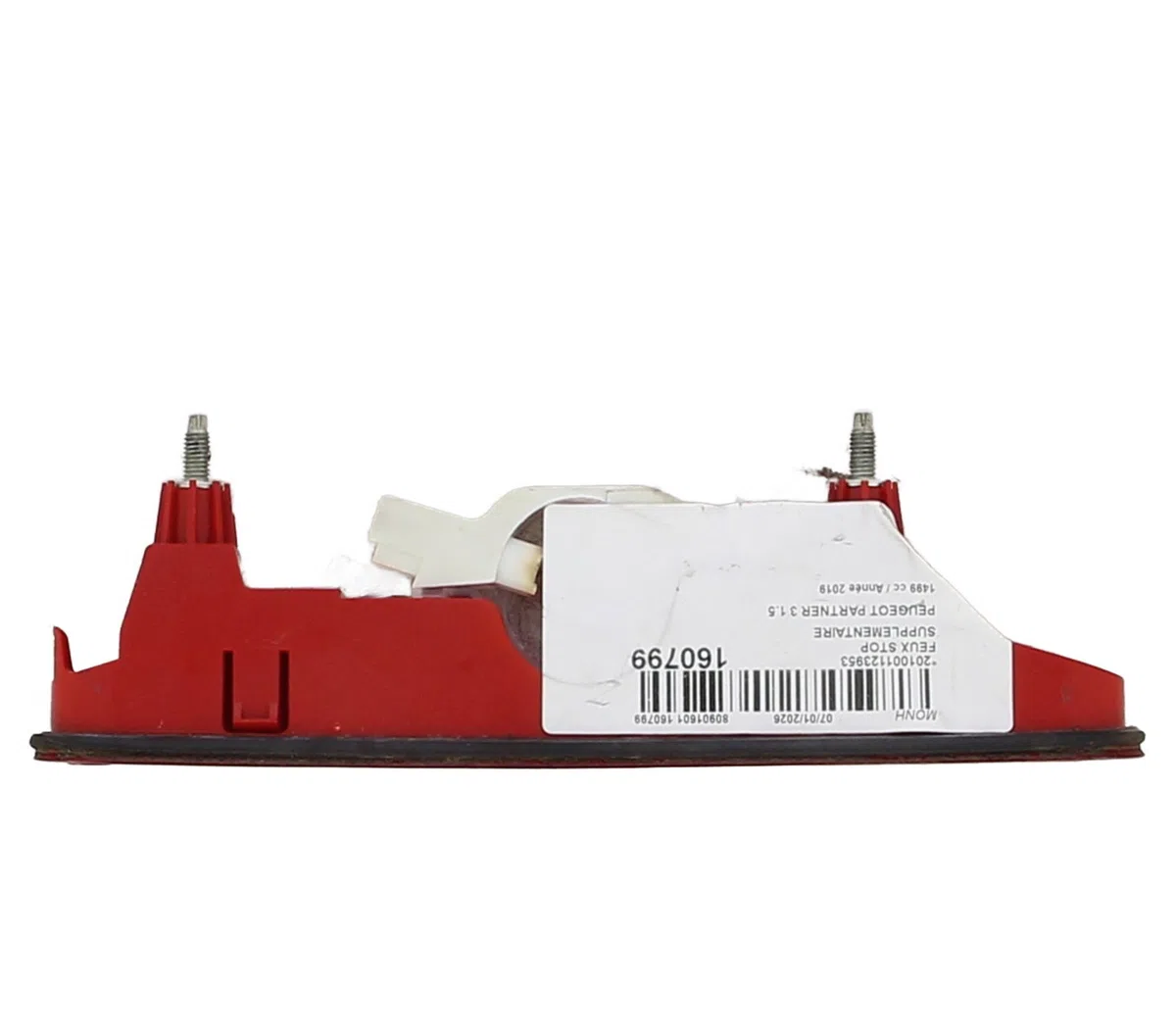 Feux stop supplementaire Peugeot PARTNER Camionnette-Monospace (K9) 1.5 bluehdi 130 (2018) occasion