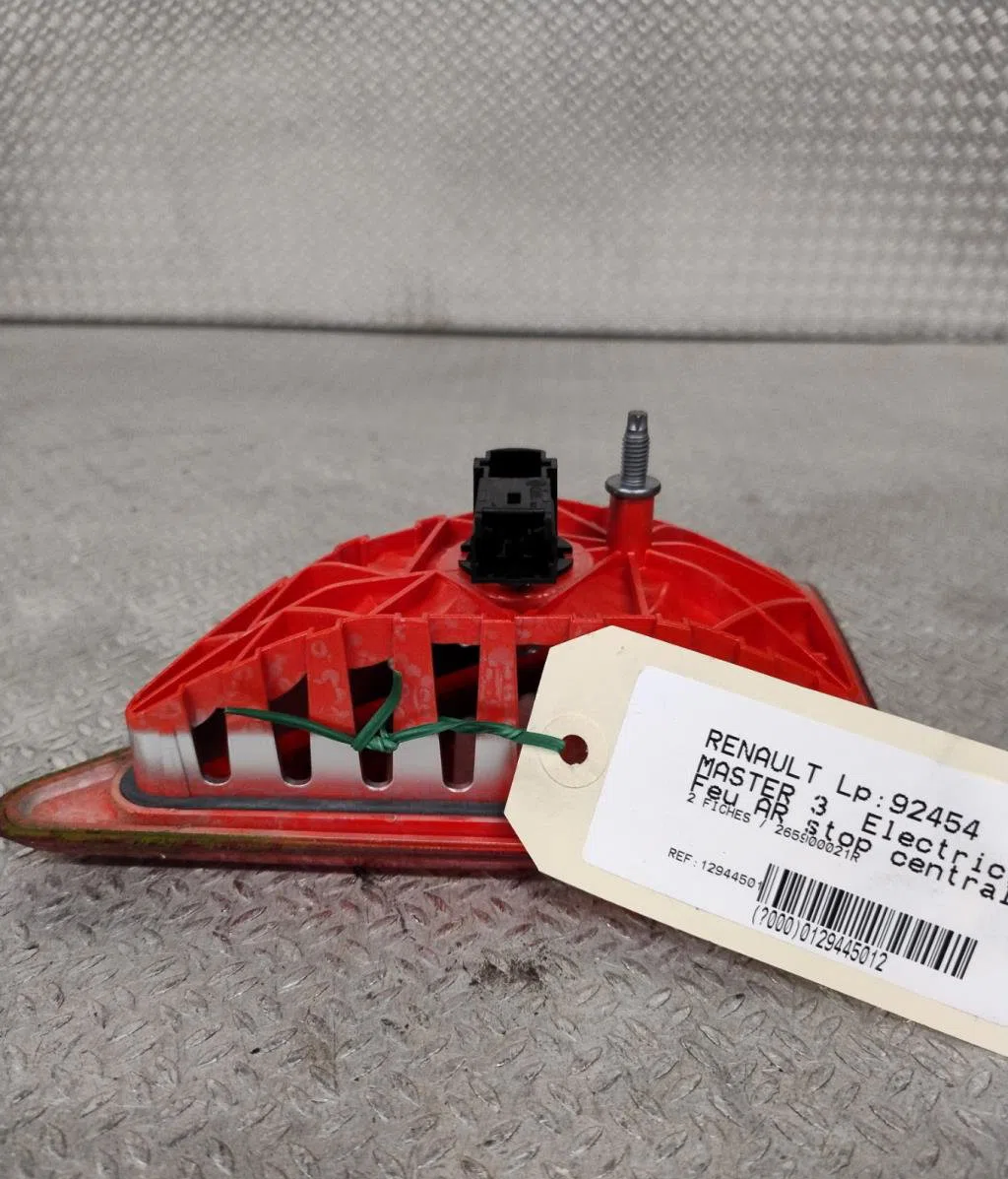 Feux stop supplementaire Renault MASTER III Camion plate-forme-Châssis (EV, HV, UV) 2.3 dci 145 fwd (ev0e, ev0f, hv0e, h