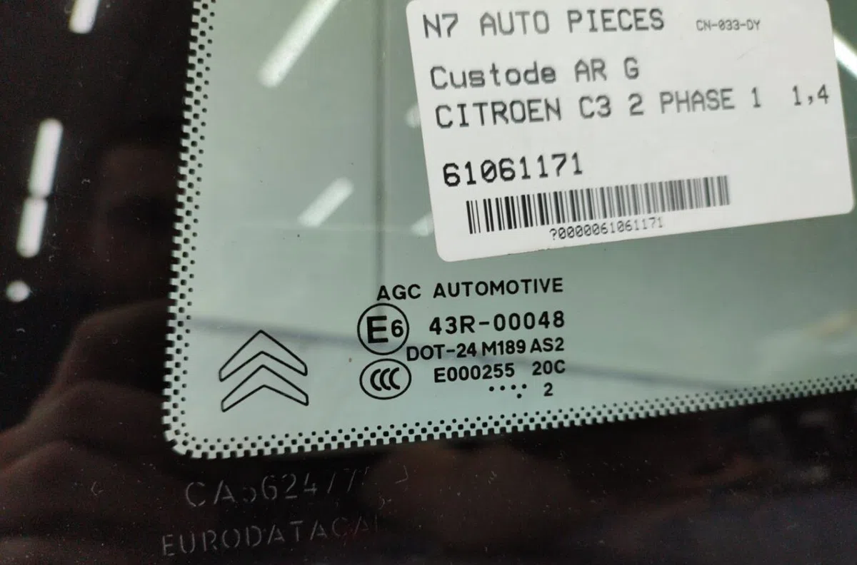Glace ar custode g CITROEN C3 2 PHASE 1 occasion