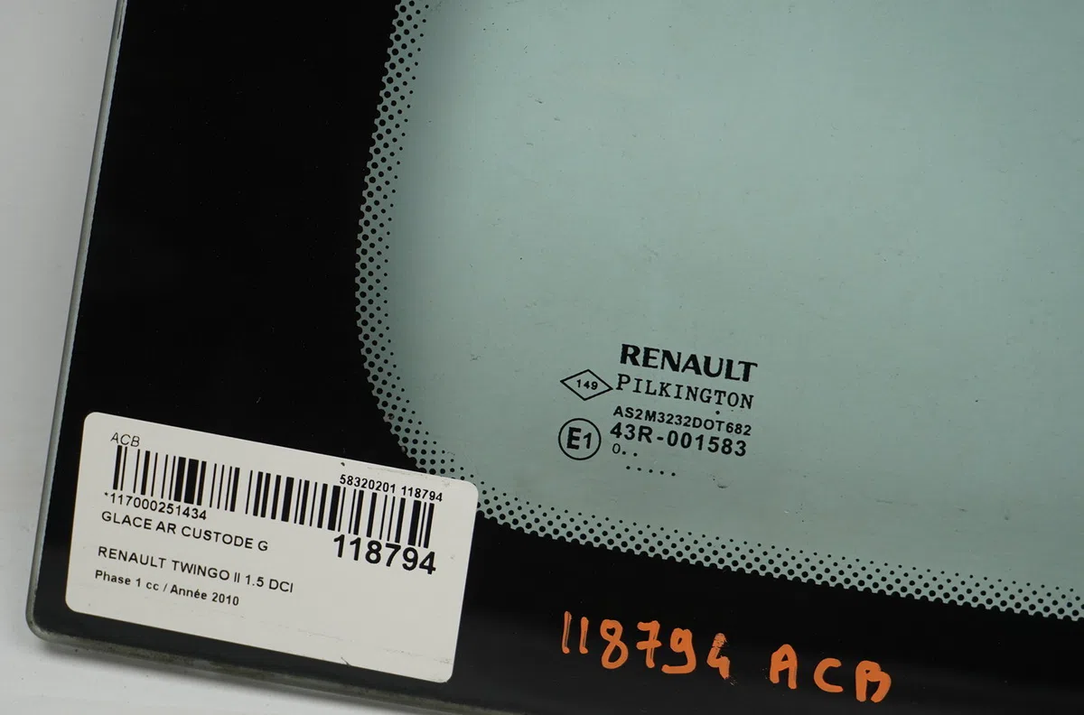 Glace ar custode g Renault TWINGO II (CN0_) 1.5 dci 75 (2010) 3 portes occasion