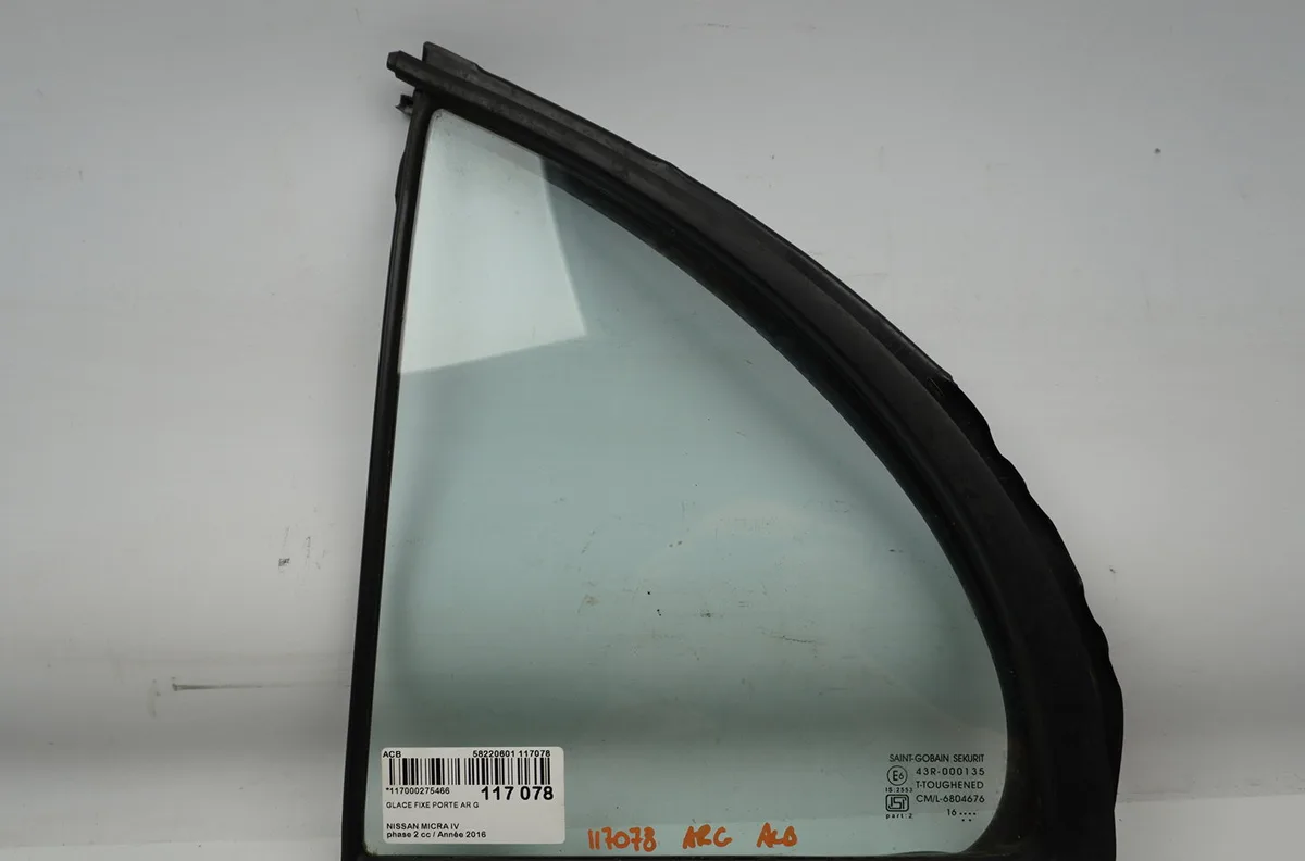 Glace fixe porte ar g Nissan MICRA IV (K13K) 1.2 (2010-2015) occasion