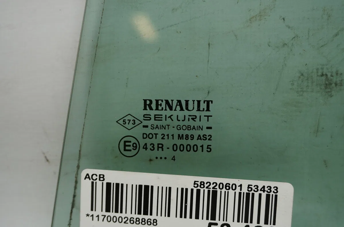 Glace fixe porte ar g RENAULT MEGANE II  2.0 16v occasion