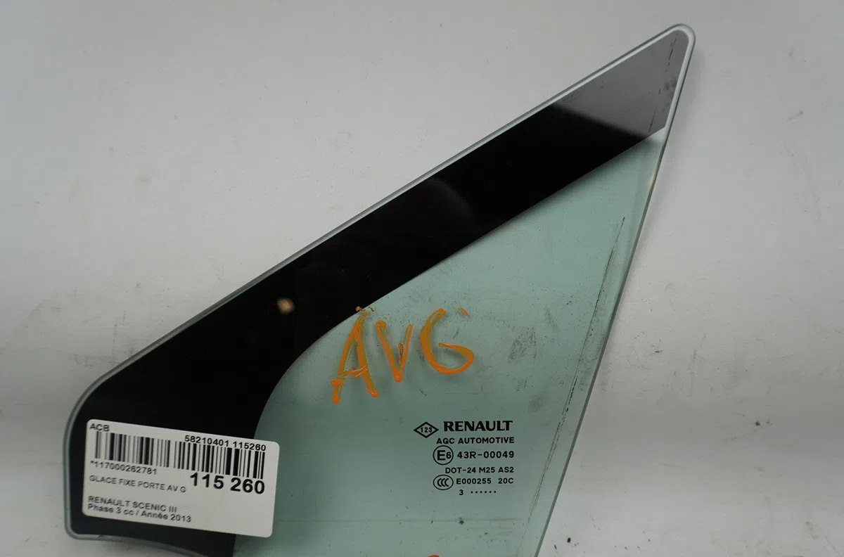 Glace fixe porte av g Renault SCÉNIC III (JZ0-1_) 1.5 dci (2009) 5 portes occasion