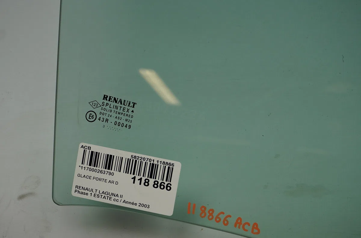 Glace porte ar d Renault LAGUNA II Grandtour (KG0-1_) 1.9 dci (kg0g) (2001-2007) occasion
