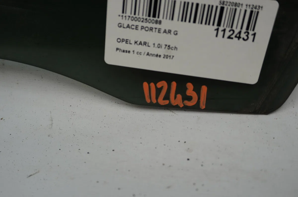 Glace porte ar g Opel KARL (C16) 1.0 (2015-2018) occasion