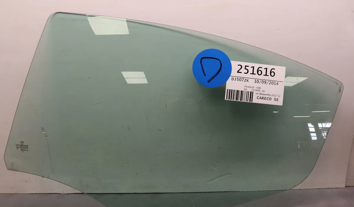 Glace porte ar g Peugeot 508 I (8D_) 2.0 bluehdi 150 (2014-2018) occasion