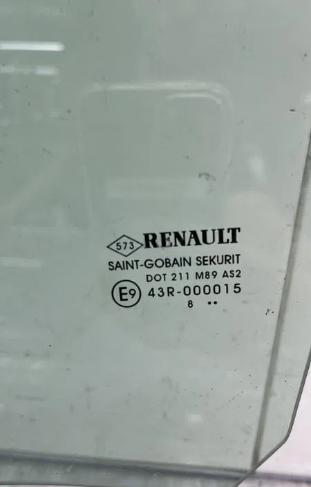 Glace porte ar g RENAULT MODUS PHASE 2 occasion