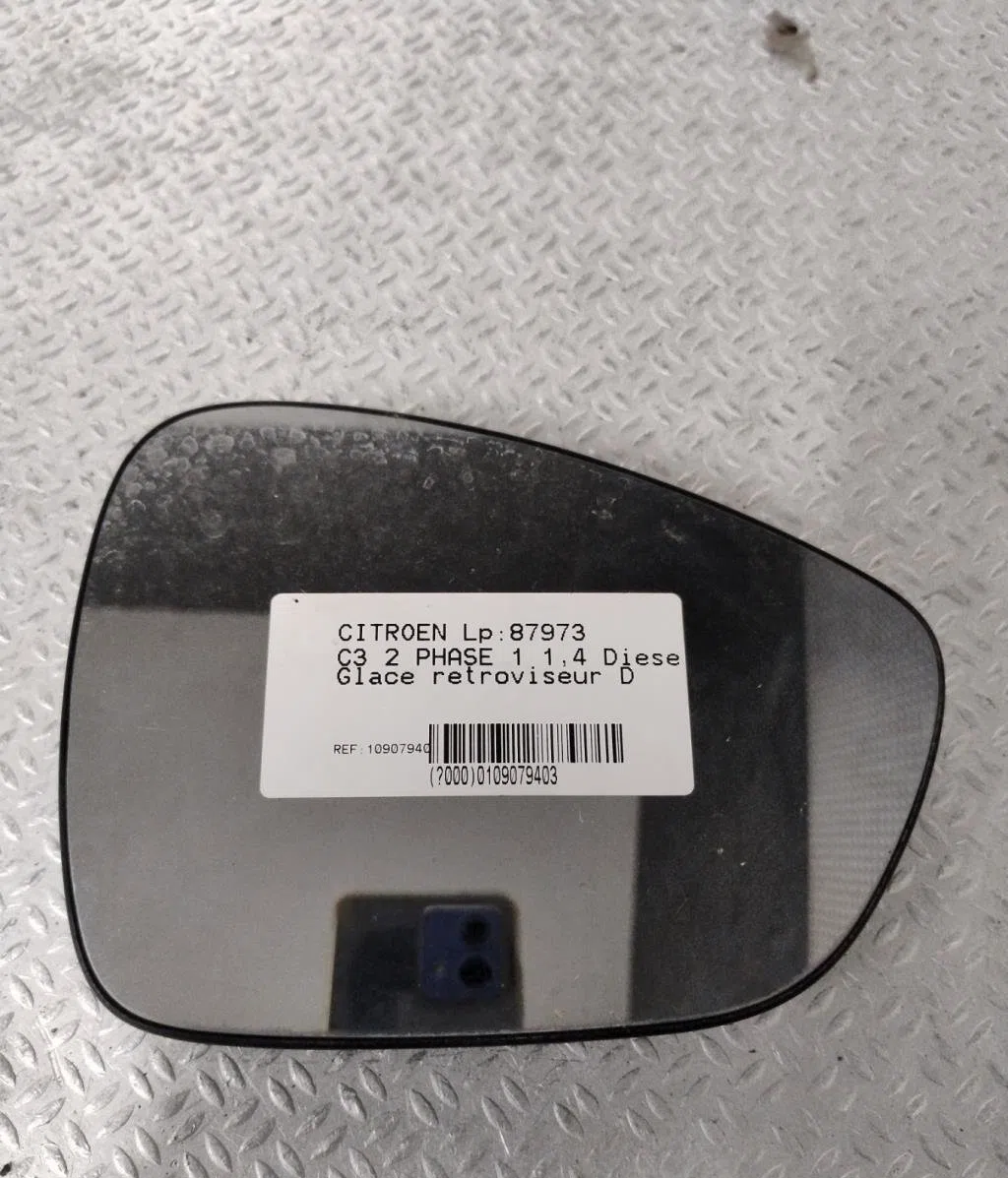 Glace  retroviseur exterieur droit CITROEN C3 2  C3 2 PHASE 1 occasion