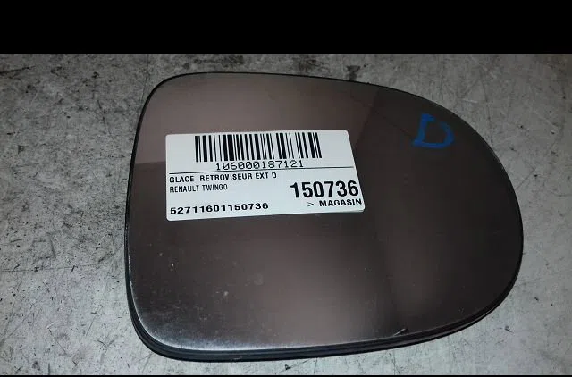 Glace  retroviseur exterieur droit Renault TWINGO II (CN0_) 1.2 16v (cn04, cn0a, cn0b) (2007-2014) 3 portes occasion