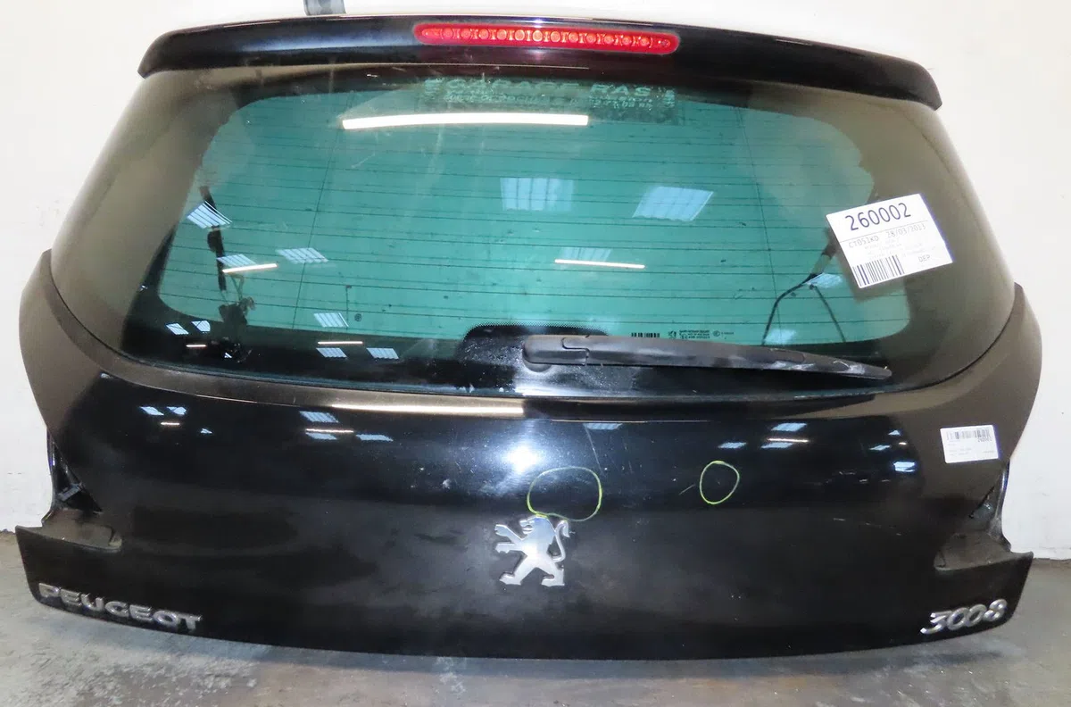 Hayon Peugeot 3008 Monospace (0U_) 1.6 hdi (2009-2016) 5 portes occasion