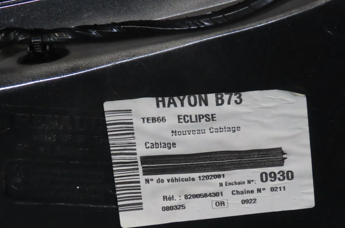 Hayon Renault VEL SATIS (BJ0_) 3.5 v6 (bj0r, bj0v, bj0u) (2002) occasion
