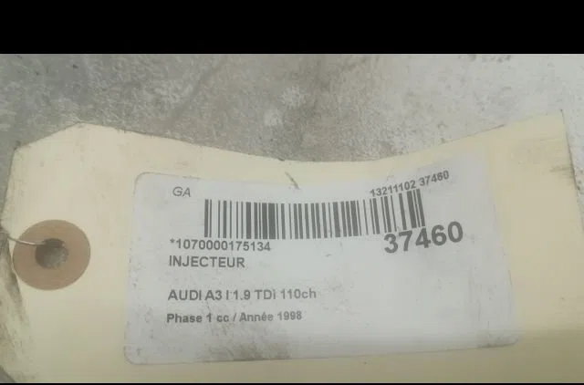 Injecteur AUDI A3 I 1998 occasion