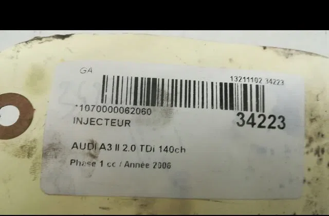 Injecteur AUDI A3 II 2006 occasion