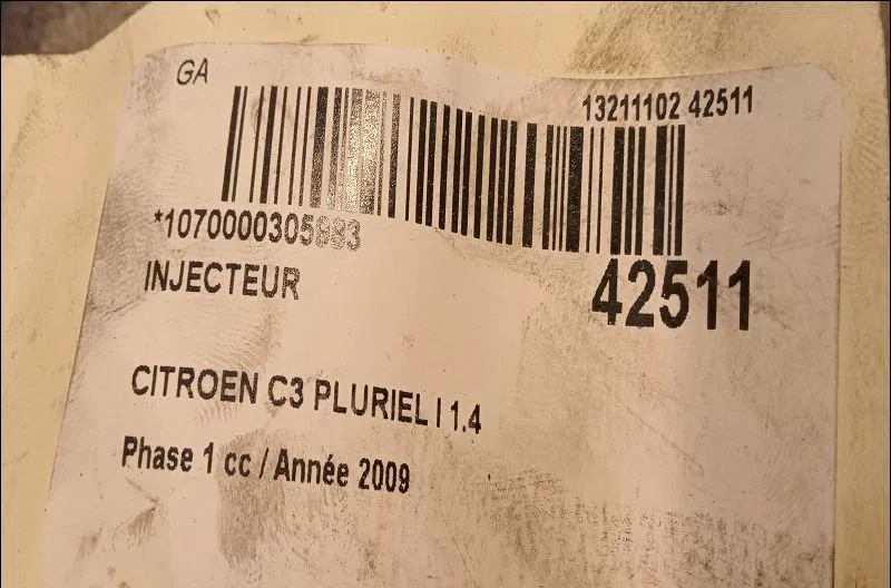 Injecteur Citroen C3 Pluriel (HB_) 1.4 hdi (2004) 2 portes occasion