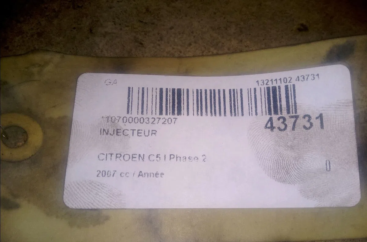 Injecteur Citroen C5 II (RC_) 1.6 hdi (rc8hzb) (2004-2008) occasion