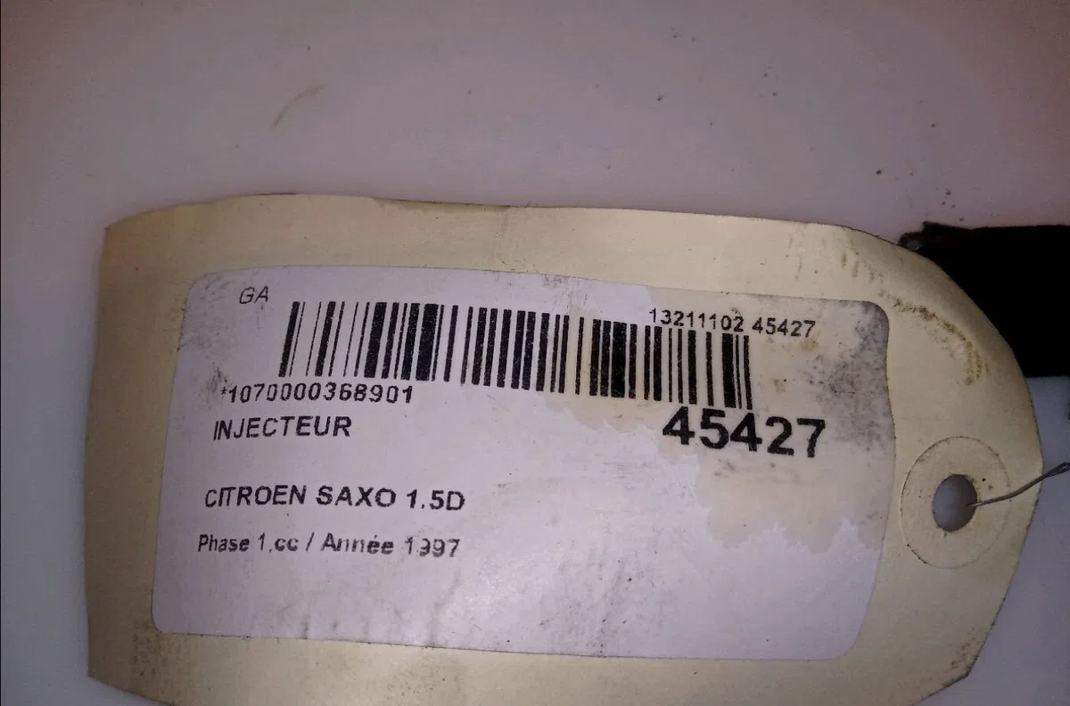 Injecteur Citroen SAXO (S0, S1) 1.5 d (1996-2001) 5 portes occasion