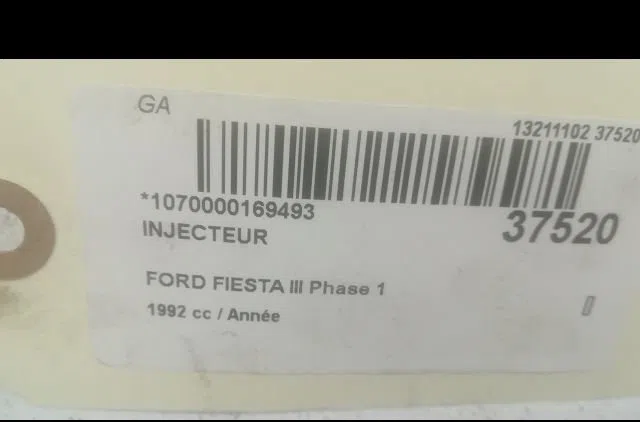 Injecteur Ford FIESTA III (GFJ) 1.8 d (1989-1995) occasion